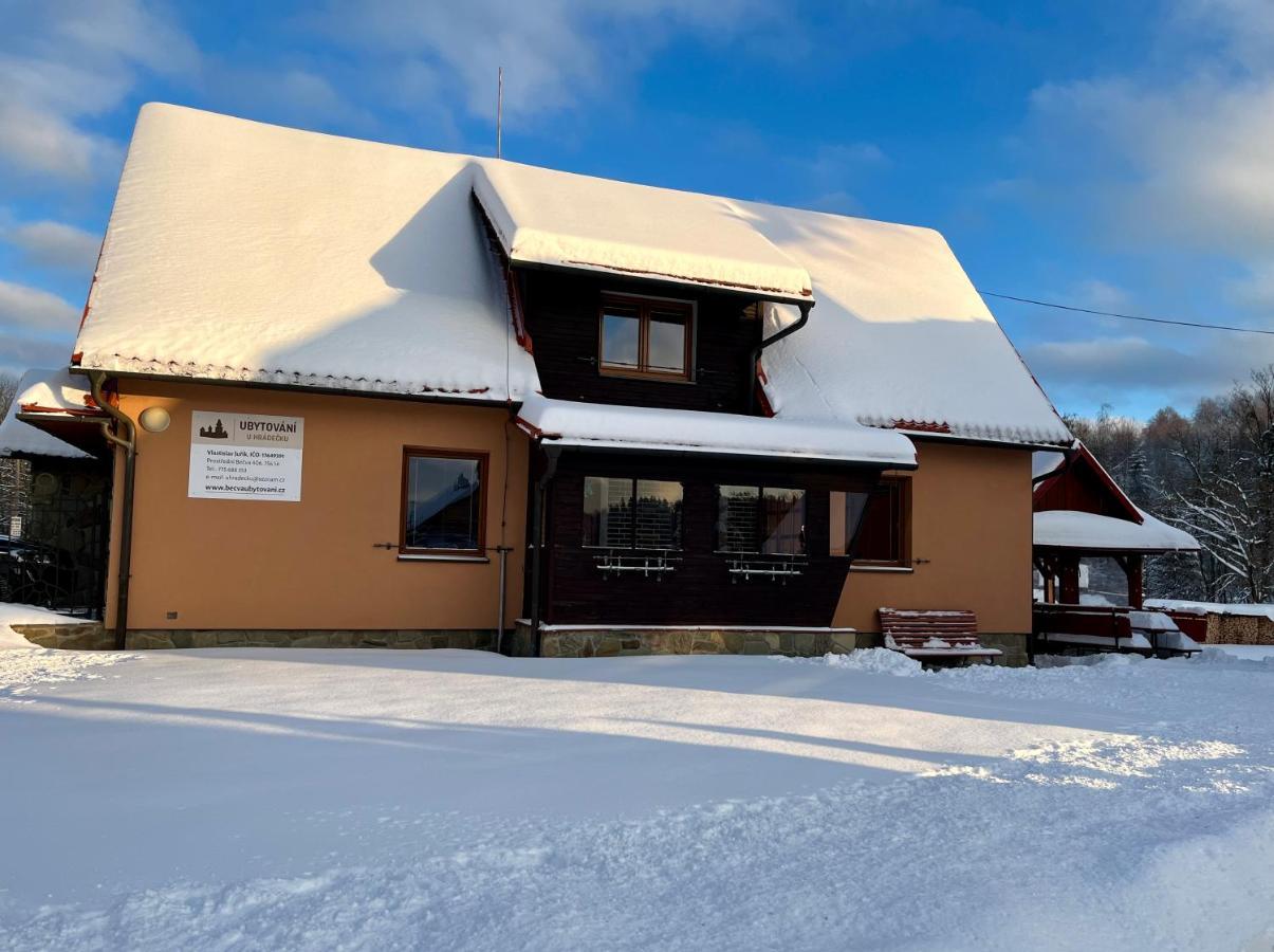 Ubytovani U Hradecku Prostredni Becva Exterior photo
